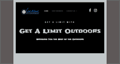 Desktop Screenshot of getalimitoutdoors.com